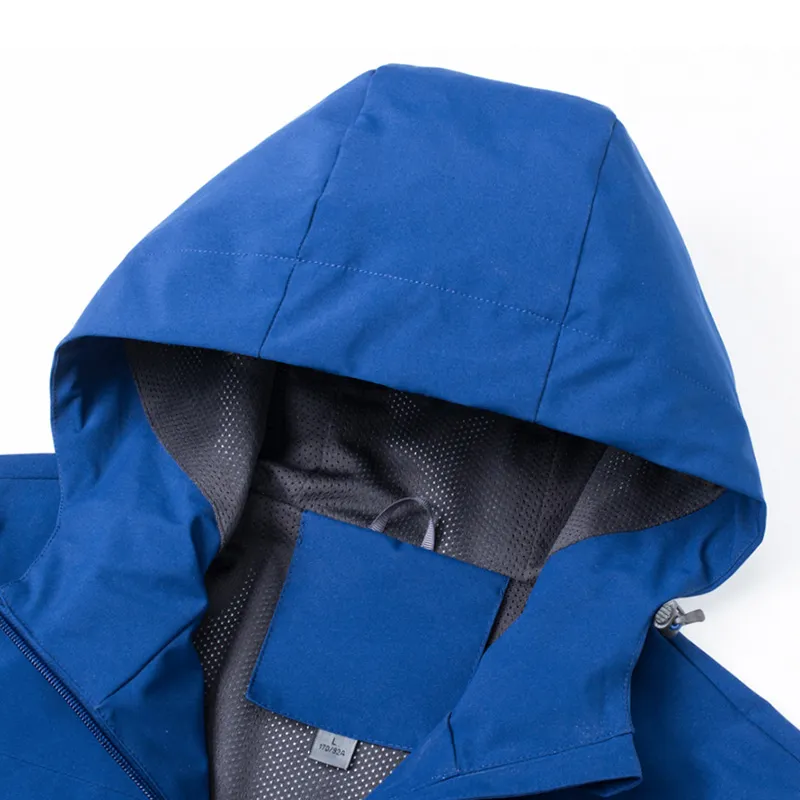 Ветрозащитная и водонепроницаемая пара темная ветровка15