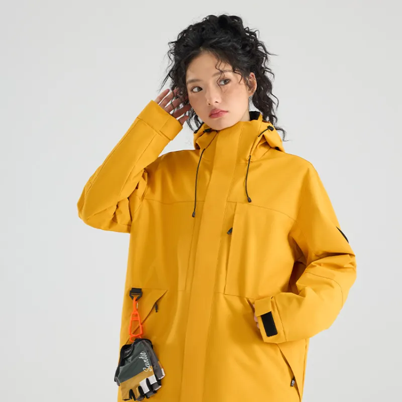 Женская плюшевая тонкая ветровка три в одном