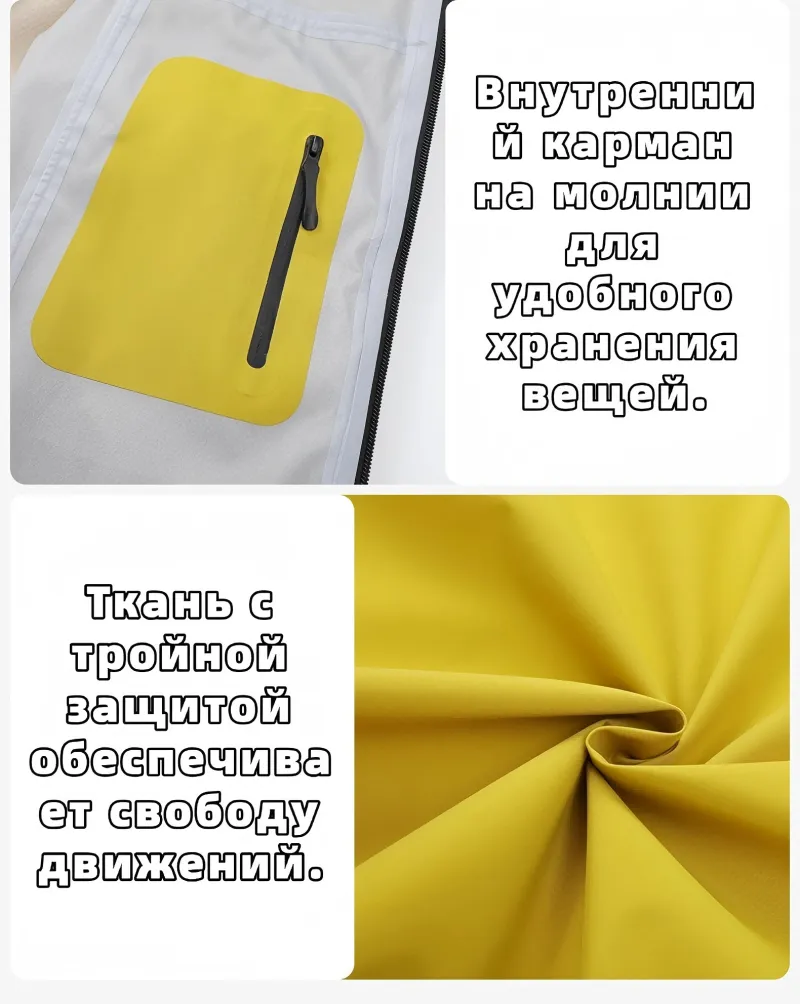 Женская плюшевая тонкая ветровка три в одном13