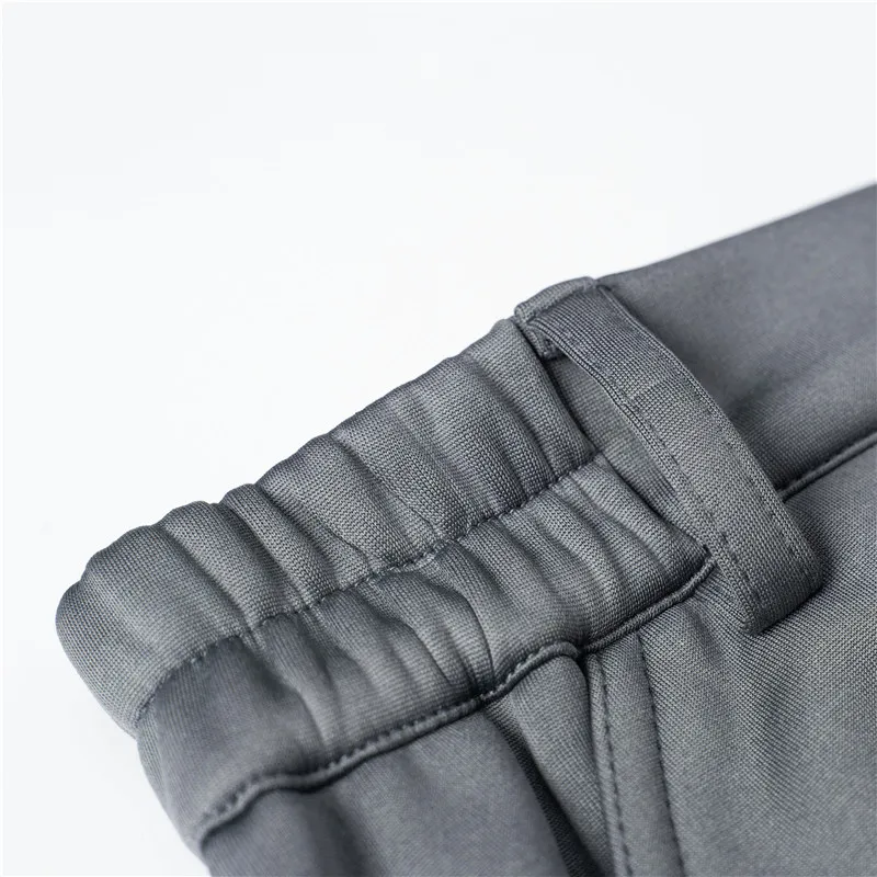 Осенняя и зимняя загущенная пара свободные спортивные брюки12