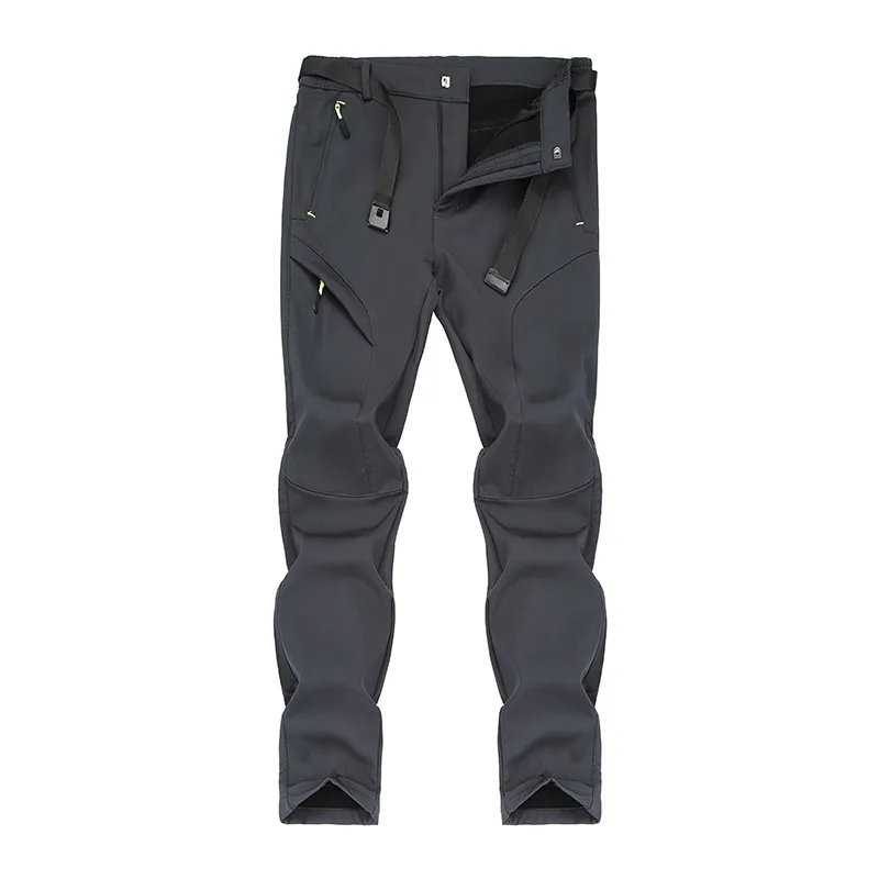 Утеплённые дышащие туристические брюки большого размера1